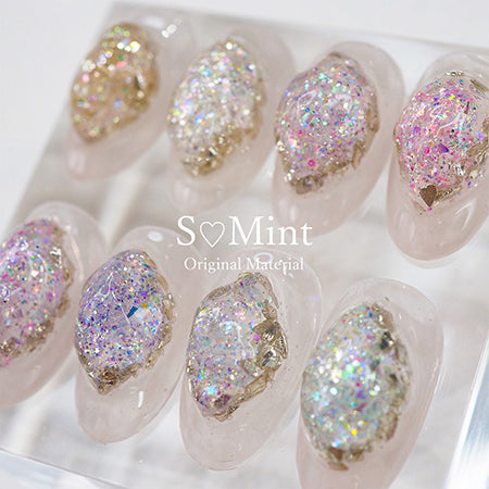S-Mint Crystal Hologram Mystic 8-color Set Each 0.7g