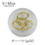 Esmint Jewelry Broach Frame Oval Gold 4P