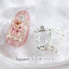 Esmint Jewelry Broach Frame Square Silver 4P