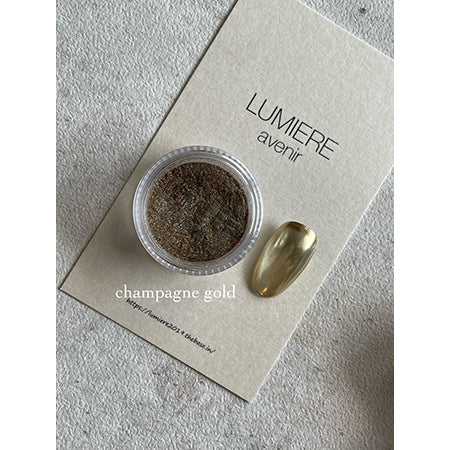 LUMIERE avenir ◆Tresclaire Powder Champagne Gold 0.5g