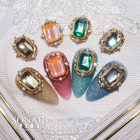 SONAIL PLUS LAPISRAVI Select Reflect Retro Jewel Stone Aurora MIX Assortment FY001595