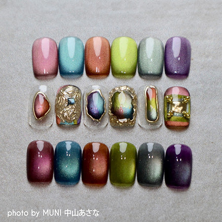 lem. Munimaggel Bluebird 6-color Set (Mu-07 to Mu-12) 7g x 6 colors