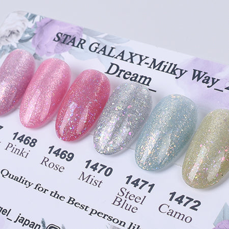 ICE GEL A BLACK Star Galaxy Gel MILKY WAY2 1470 Mist 3g