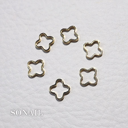 SONAIL Flower Gold FY001661 10P