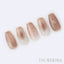 Produced by Aya Tsumekira Cheek Nails Nut Brown