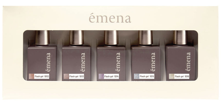emena Flash gel 5-color Set 1012 to 1016 8g x 5