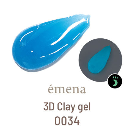 emena 3D Clay Gel ００３4 4g
