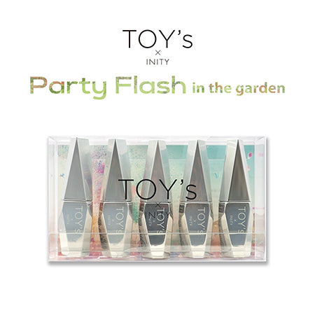 TOY's × INITY Party Flash in the Garden 12ml x 5 colors