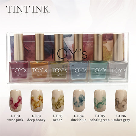 TOY's × INITY Tint Ink 6-color Set T-TIST6 Each 8.5ml
