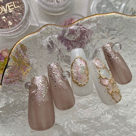 NOVEL ◆G841 Aurora Sand Glitter 1.3g