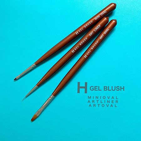 KiraNail Hanako Produced GEL BRUSH Art Oval