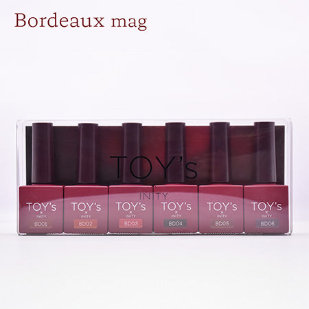 TOY's × INITY Bordeaux Mug Collection T-BDST6 6-color Set Each 7ml