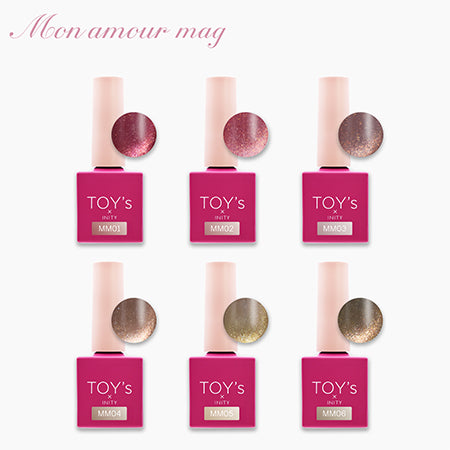 TOY's × INITY Mon Amour Mug Collection T-MMST6 6-color Set 7ml Each