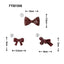 SONAIL Sweet Ribbon Assortment Dark Cherry Red FY001846 11P