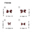 SONAIL Sweet Ribbon Assortment Dark Cherry Red FY001846 11P