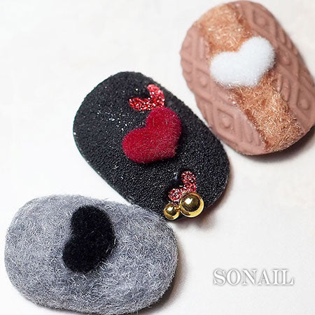 SONAIL Fluffy Heart MIX FY001864 15P