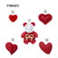 SONAIL Sweet Christmas MIX Red FY001873 14P