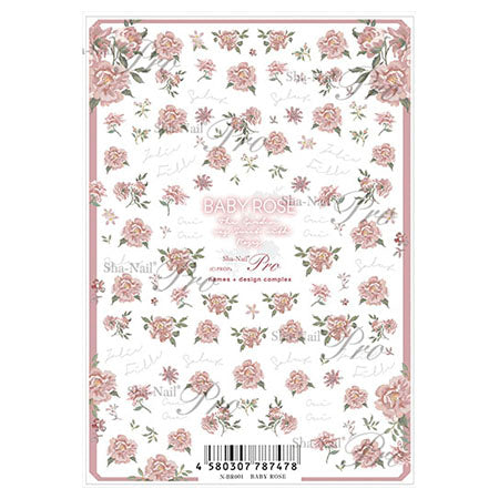 Sha-Nail Pro Sticker Baby Rose N-BR001