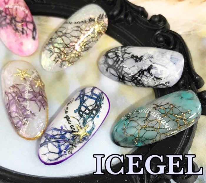 ICE GEL Mesh Lace Gold