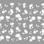 Amaily Nail Sticker No. 1-8 Silhouette Flower White