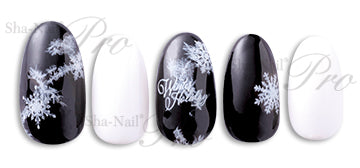 [10039]  Sha-Nail Pro Ornament Snow OS-001