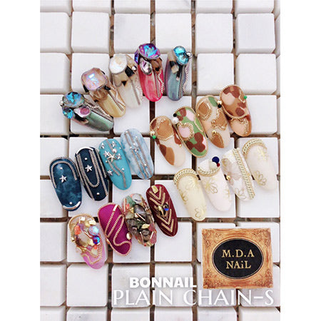 Bonnail Gold Plain Chain S