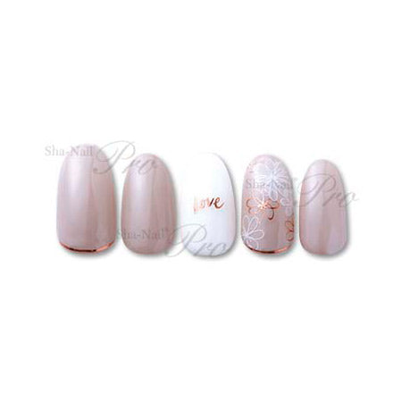 Sha-Nail Plus Sheer Flower (Silver) SF-PS