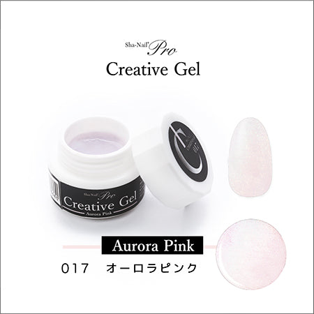 Sha-Nail Pro Creative Gel Aurora Pink 017 3g