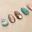 SHAREYDVA Nail Seal Tortoise Ring