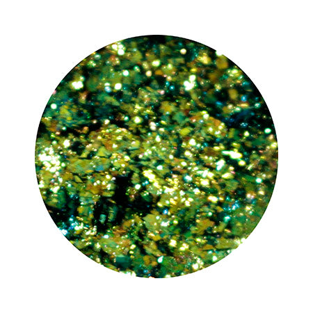MATIERE Chameleon Glitter Flake Lime Green x Green 0.1g