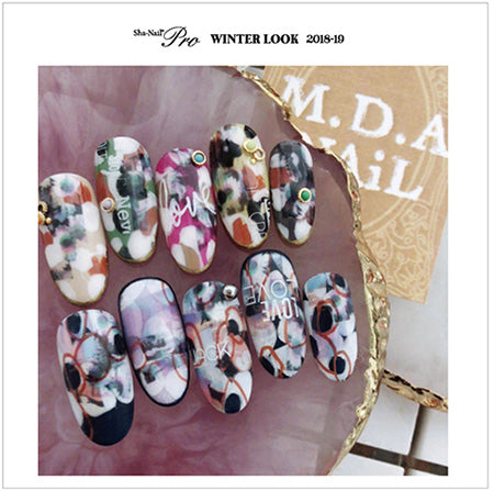 Sha-Nail Pro Sticker Dual Look # Reverb MDADL-002