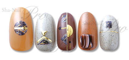 Sha-Nail Pro Sticker Flicker Stone-Figure SAORI-004