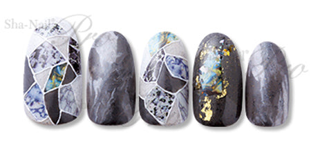 Sha-Nail Pro Sticker Flicker Stone-Fragment SAORI-005