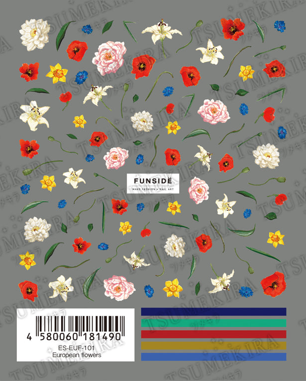 Tsumekira es (European Flowers)  ES-EUF-101