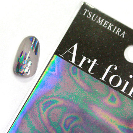 Tsumekira Art Foil Fumi Select Gray Flash