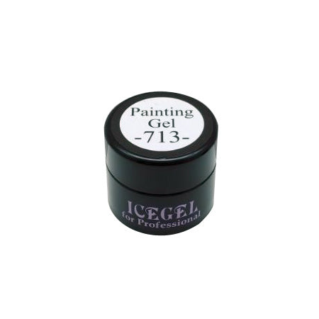 ICE Gel A Black Painting Gel 713 White 3g