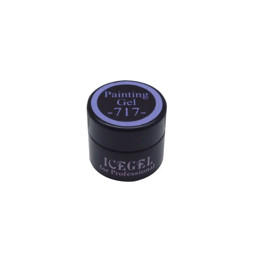 ICE Gel A Black Painting Gel 717 Purple 3g