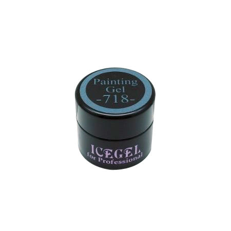 ICE Gel A Black Painting Gel 718 Gray 3g