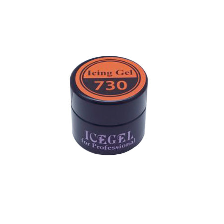 ICE Gel A Black Icing Gel 730 Orange 3g