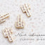 Nail Accessories Jewelry Bar   Gold C (2p)