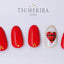 Tsumekira rrieenee × filer Produce 2 Love etoile -red & black-