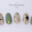 Tsumekira rrieenee × filer Produce 2 Love etoile -red & black-