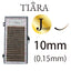 TIARA Gradation Color Lash Brown & Black J Curl 10 mm