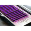 TIARA Gradation Color Lash Purple & Black J Curl 10mm