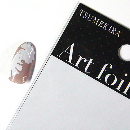 Tsumekira Art Foil Fumi Select Piano White