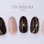 Tsumekira Pinstripe Champagne Pink SG-PIN-205 (for exclusive use of gel)