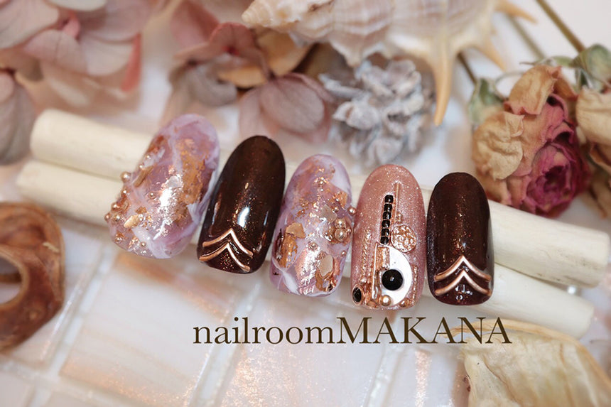 Donaclassy BIBI pink gold x black