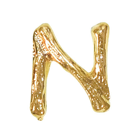 Bonnail Alphabet Charm Gold N