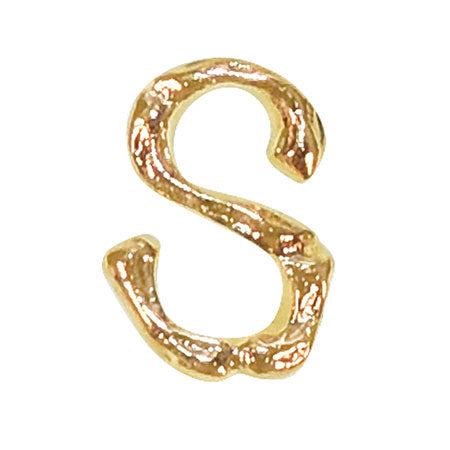 Bonnail Alphabet Charm Gold S