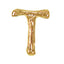 Bonnail Alphabet Charm Gold T